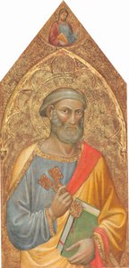 Saint Peter, med Saint James Major [venstre panel] af Martino di Bartolomeo