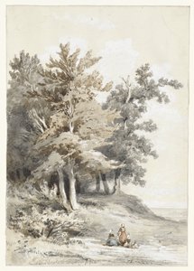 Skovkant med figurer af Martinus Antonius Kuytenbrouwer jr.