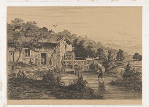 vandmølle af Martinus Antonius Kuytenbrouwer jr.