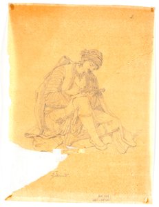 Griechischer Kaufmann af Martinus Rørbye