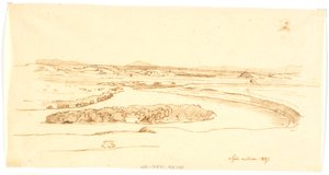 Aqua sorrel af Martinus Rørbye
