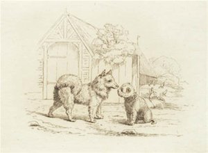 Illustration til "Halvhundrede Fabler for Børn" af Hey af Martinus Rørbye
