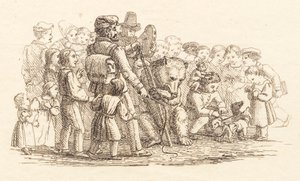 Illustration til "Halvhundrede Fabler for Børn" af Hey af Martinus Rørbye