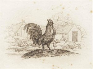 Illustration til "Halvhundrede Fabler for Børn" af Hey af Martinus Rørbye