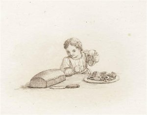 Illustration til "Halvhundrede Fabler for Børn" af Hey af Martinus Rørbye