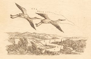 Illustration til "Halvhundrede Fabler for Børn" af Hey af Martinus Rørbye