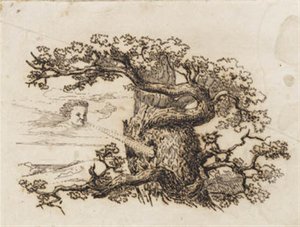 Illustration til "Halvhundrede Fabler for Børn" af Hey af Martinus Rørbye
