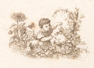 Illustration til "Halvhundrede Fabler for Børn" af Hey af Martinus Rørbye