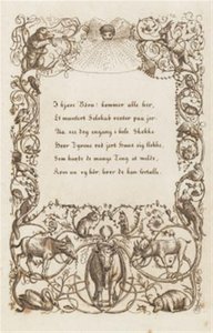 Illustration til "Halvhundrede Fabler for Børn" af Hey af Martinus Rørbye