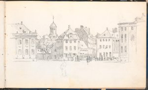Parti fra Kgs. Nytorv af Martinus Rørbye