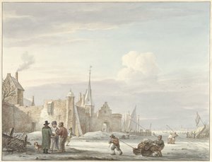 Bybillede om vinteren