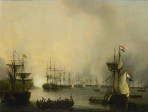 Bombardementet af Palembang, Sumatra, 24. juni 1821