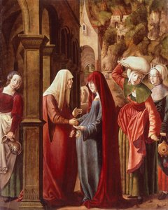 Visitationen, detaljer fra scener fra Jomfruens liv