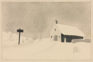 Snestorm i Vermont af Mary Altha Nims