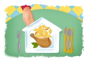 Comfort Food, 2017 (digital)