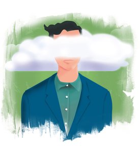 Hovedet i skyerne, 2015 (digital)