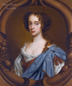 Frances Pierrepont, hertuginde af Newcastle (1630-1695) af Mary Beale