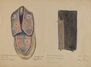 Moccasin af Mary Berner