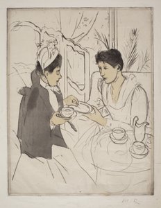 Eftermiddagste af Mary Cassatt