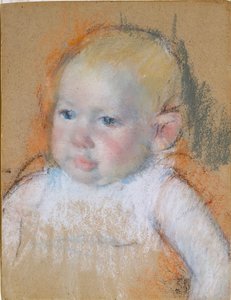 Baby Charles, 1900. af Mary Cassatt