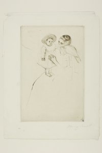 Helene af Septeuil af Mary Cassatt