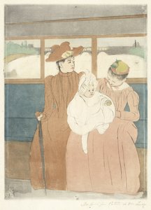 I omnibussen af Mary Cassatt