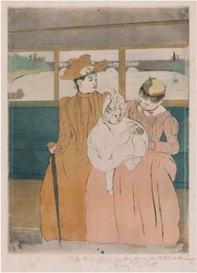 I omnibussen af Mary Cassatt