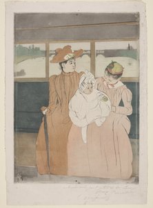 I omnibussen af Mary Cassatt