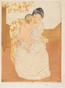 Moderkærtegn, 1890-1891. af Mary Cassatt