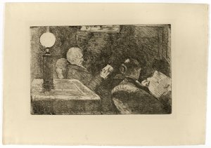 Mr. og Mrs. Cassatt Reading af Mary Cassatt