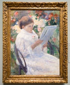 På en balkon af Mary Cassatt