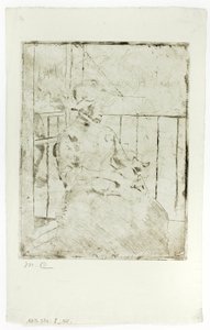 På altanen af Mary Cassatt