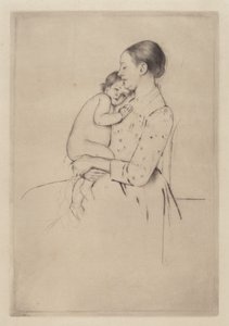 Stilhed, c. 1891. af Mary Cassatt