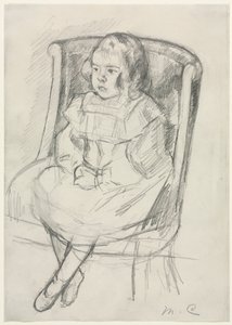 Simone Sidder, ca. 1903. af Mary Cassatt