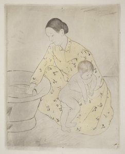 Badet af Mary Cassatt