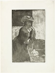 Sofaens hjørne, nr. 3 af Mary Cassatt