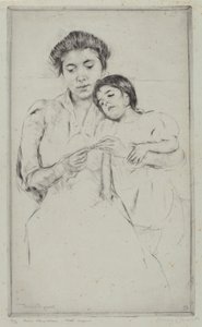 Hækletimen af Mary Cassatt