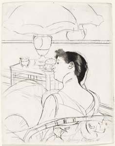Lampen af Mary Cassatt