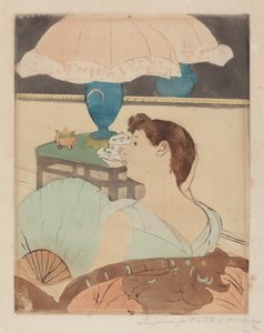 Lampen af Mary Cassatt