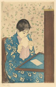Brevet, 1890-1891. af Mary Cassatt