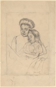 Billedbogen nr. 1, ca. 1901. af Mary Cassatt