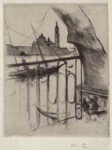 Udsigt over Venedig, 1887. af Mary Cassatt