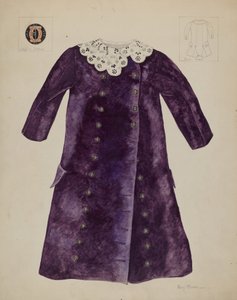 Barnefrakke, ca. 1937. af Mary E Humes
