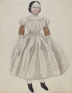 Doll - Ann Blairs, c. 1936. af Mary E Humes