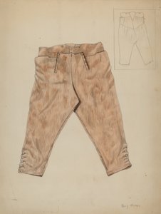 Jagtbukser, ca. 1936.