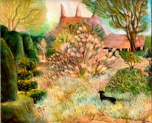 Great Dixter: Christopher Lloyds gravhund