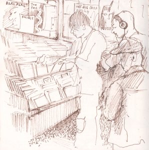 Rough Trade, 2006 (pen og blæk) af Mary Kuper