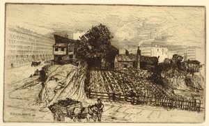 En bygård, New York