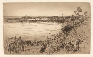 Stille havn/tidevandsdam af Mary Nimmo Moran