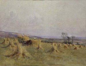 Høst ved havet, Norfolk af Mary S. Hagarty